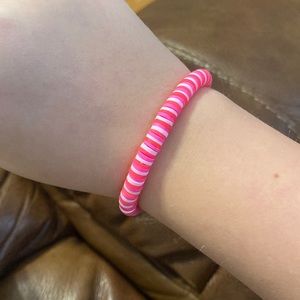 SHADES OF PINK BEADED BRACELET